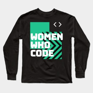 Women Who Code Long Sleeve T-Shirt